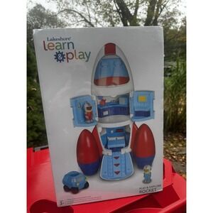 Lakeshore Learn & Play Explore Rocket Space Ship Toy Educational 3+ ~ New Sealed
